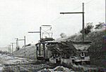 Aschebahn vom Heizwerk Iderhoffstr. zur Dieselstr., 1958