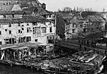 Beschädigte Schlösserbrücke